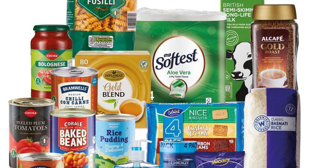 Aldi food parcel deals