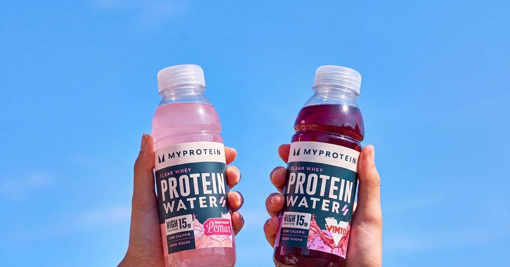Vimto owner Nichols teams up with Myprotein on clear protein water duo