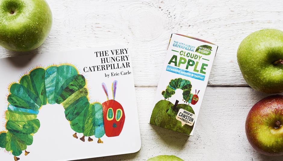 the very hungry caterpillar apple