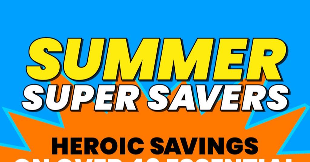 Kff launches Super Savers promotion on over 40 summer lines