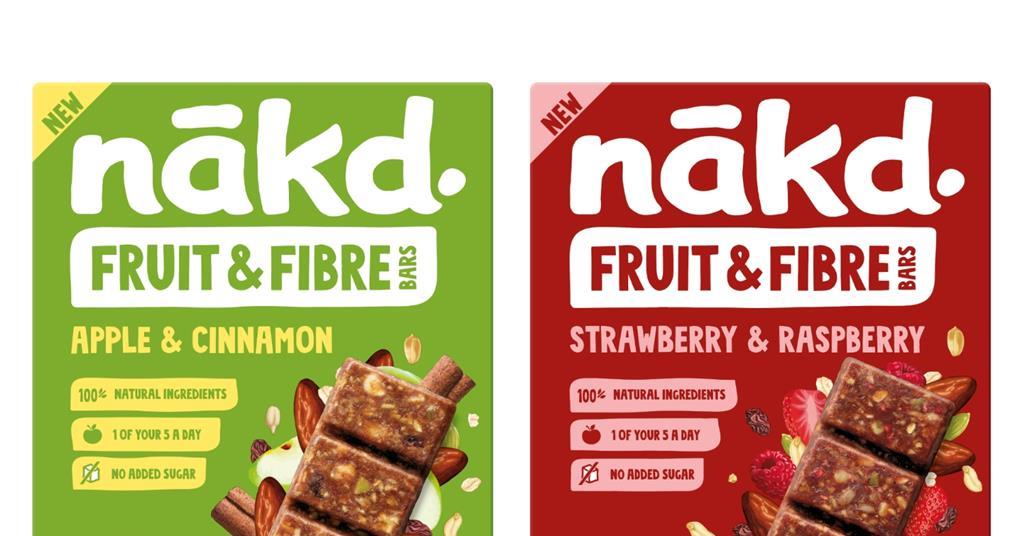 Nakd expands range of functional snack bars with Fruit & Fibre duo