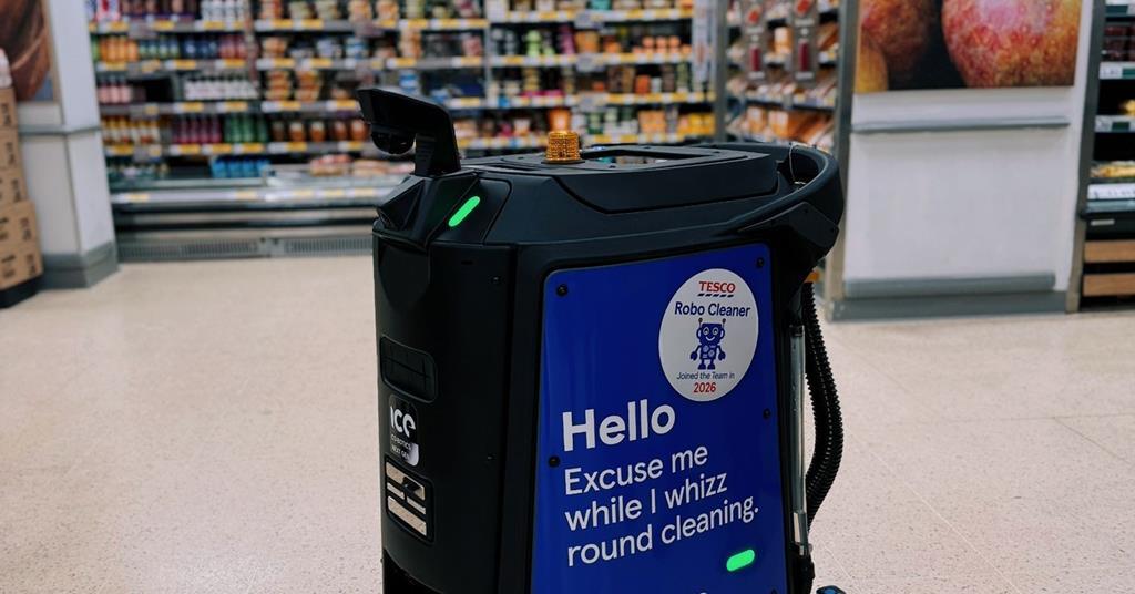 Tesco trials 5ft-tall aisle-roaming robot that spots gaps on shelves