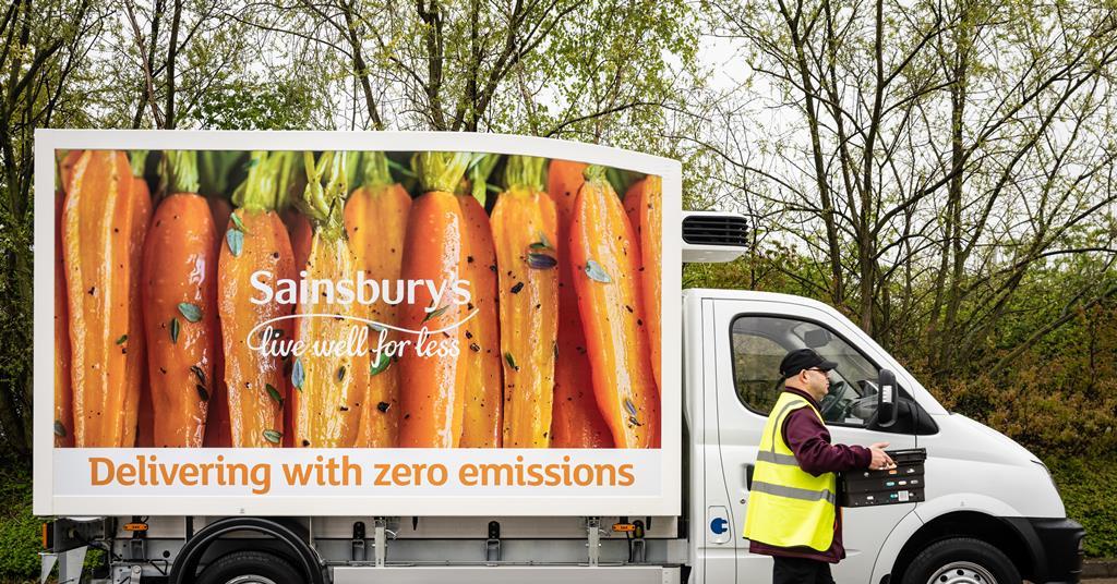 Sainsbury's kicks off online deliveries with new electric van News