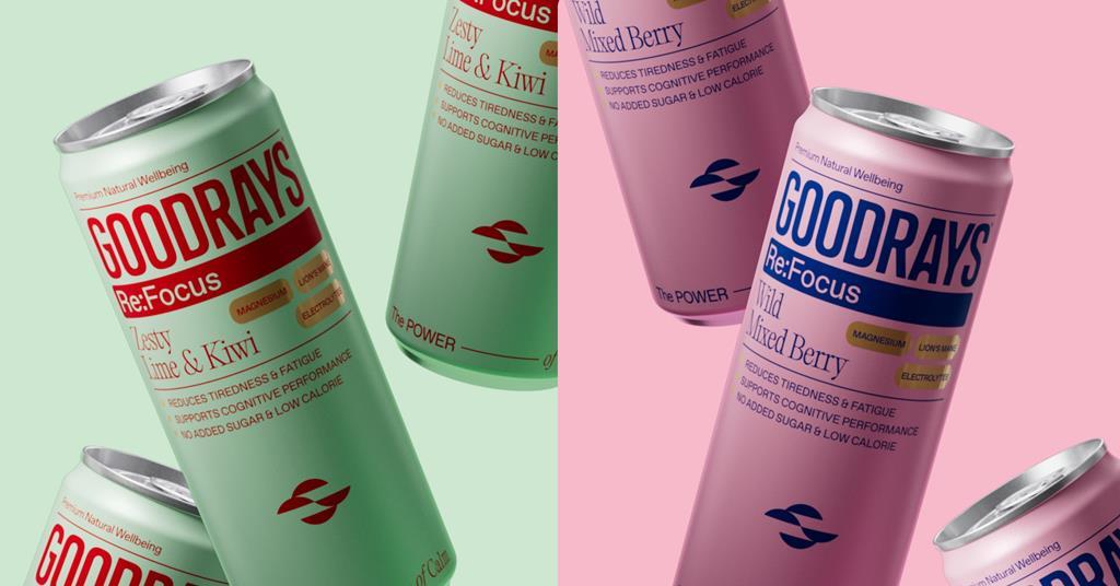 Goodrays 24 Pack Goodrays adds functional drinks with magnesium and lion's mane | The Grocer