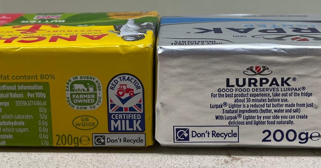 Anchor and Lurpak reduce block butter pack size News The Grocer