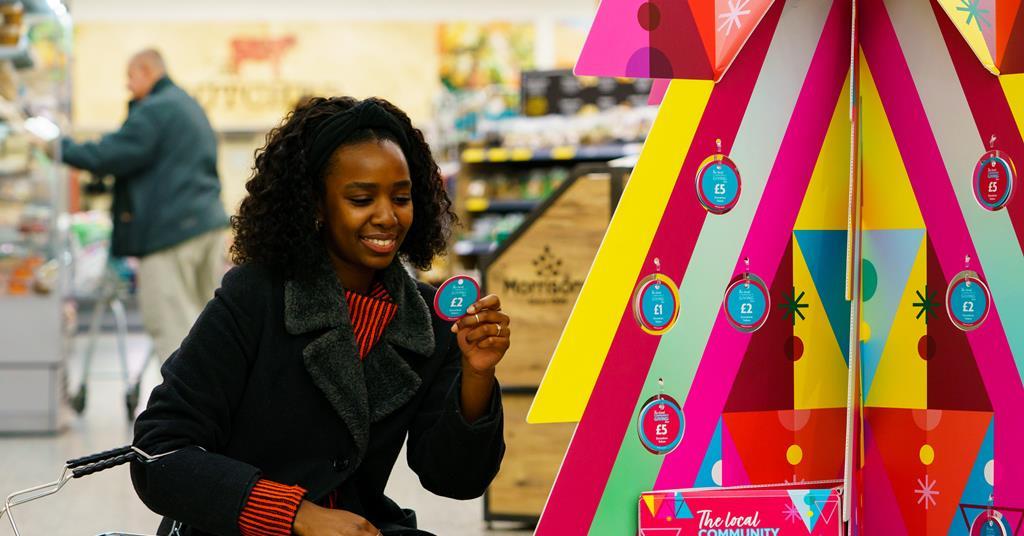 Morrisons installs Christmas ‘giving trees’ to boost food bank