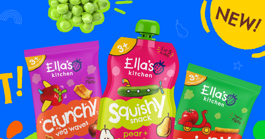 Ella’s Kitchen adds snacks for kids aged three and over News The Grocer