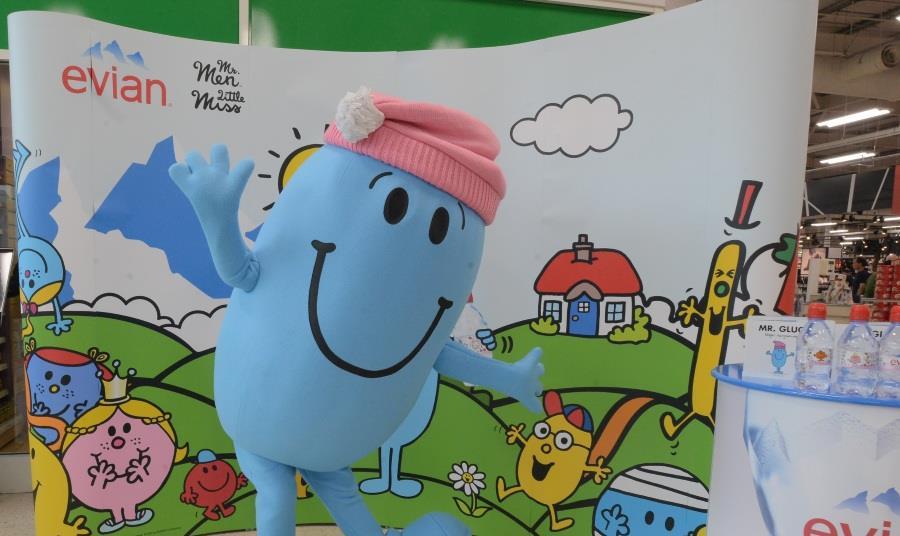 New Mr Men character Mr Glug created for Evian water, News