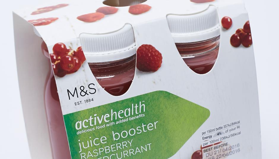 Marks & Spencer Active Health Juice Booster Raspberry ...
