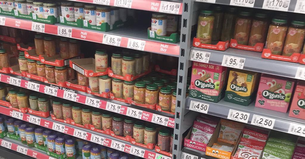 baby food 4 months asda