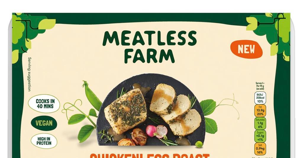 Meatless Farm launches chipolatas and chickenless roast for Christmas