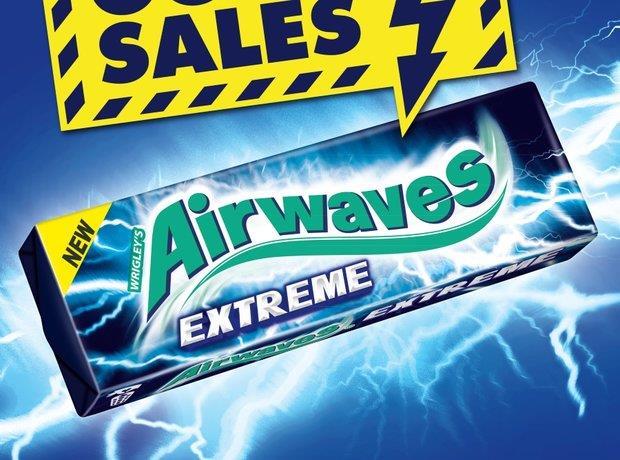 Wrigley Airwaves chewing gum in new TV adverts