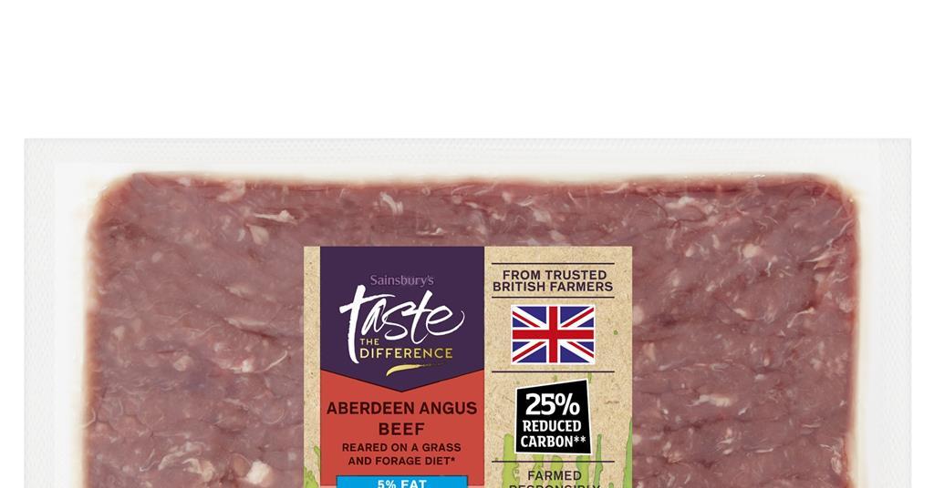 Sainsbury’s relaunches Taste the Difference beef with a 25 lower