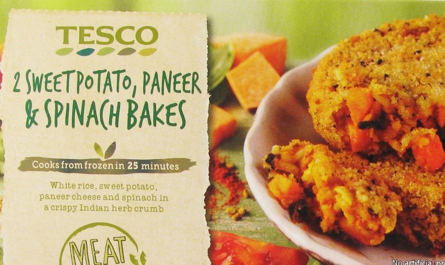 Tesco meat free 4 vegetable quarter pounders 454g (5010204862279)