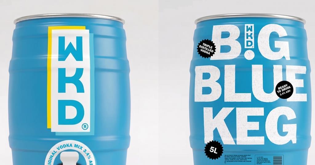WKD debuts Big Blue Keg for Christmas get-togethers