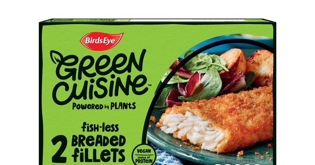 Birds Eye adds vegan Breaded Fishless Fillets to Green Cuisine range
