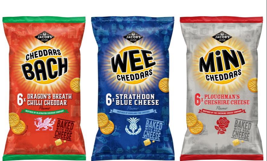 Mini Cheddars launches flavours inspired by regions of Britain | News ...