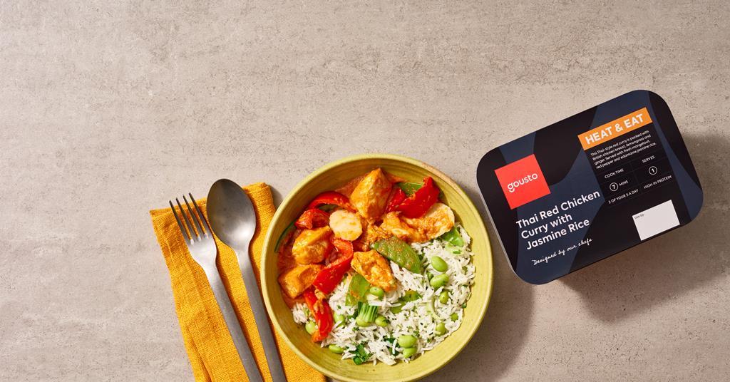 Gousto launches Heat & Eat ready meal range