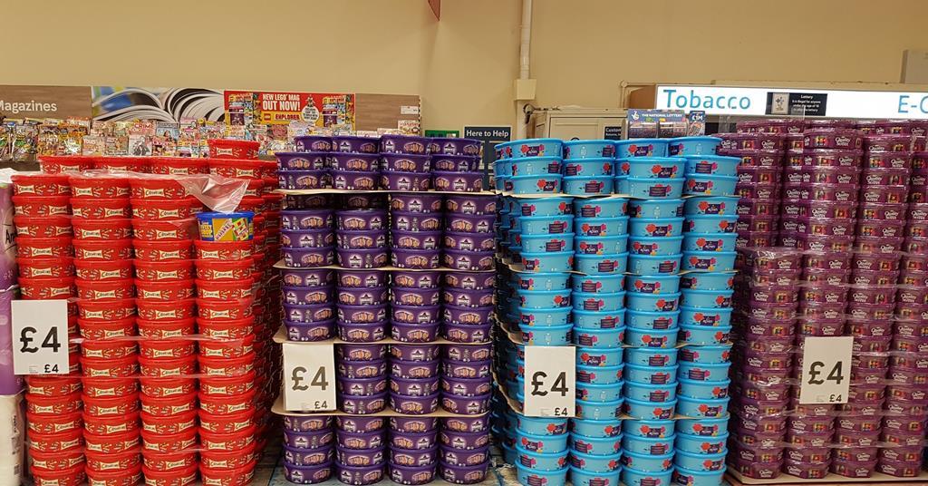 Tesco on sale christmas chocolates