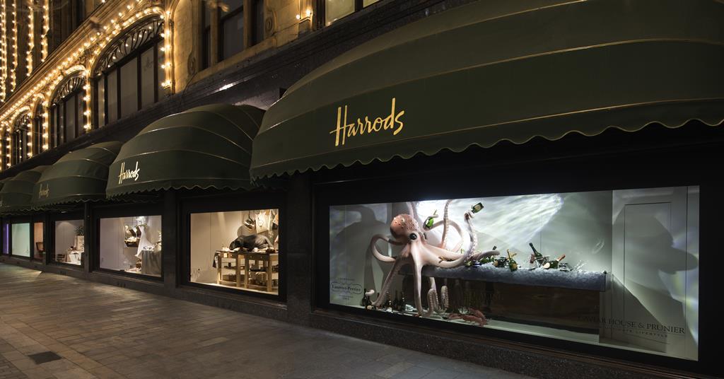 Harrods Food Halls window takeover revealed | News | The Grocer