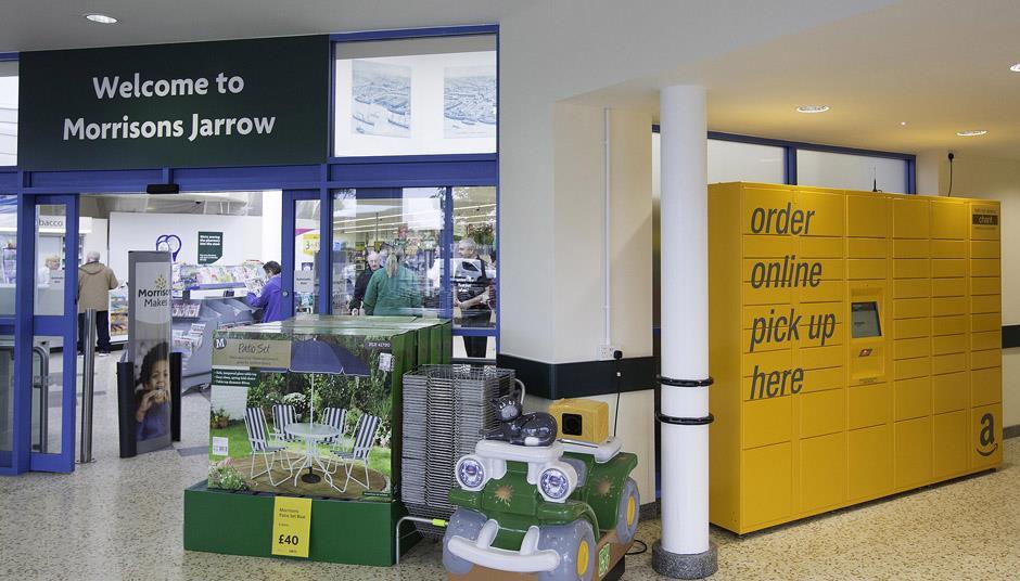 Morrisons to add hundreds of Amazon lockers to stores News The Grocer