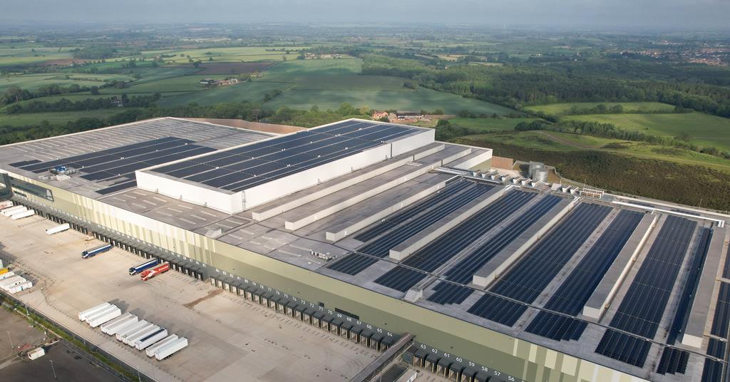 Aldi opens ‘Britain’s largest supermarket warehouse’