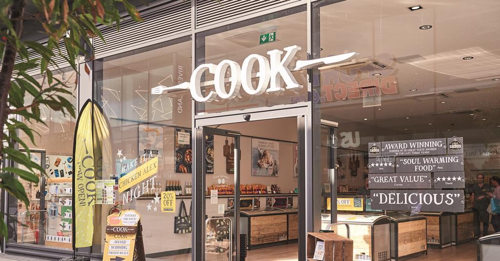 Cook lists meals with major supermarket for first time