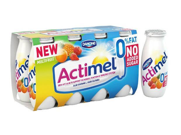 Go Healthy - Actimel can be consumed at any time of day