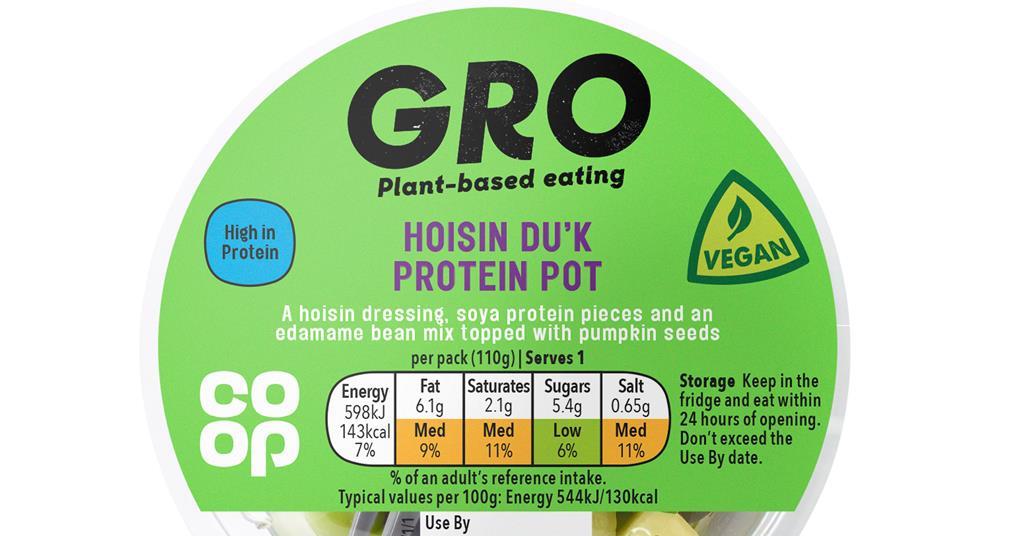 Range preview: Co-op Gro vegan 2020 | Range Preview | The Grocer