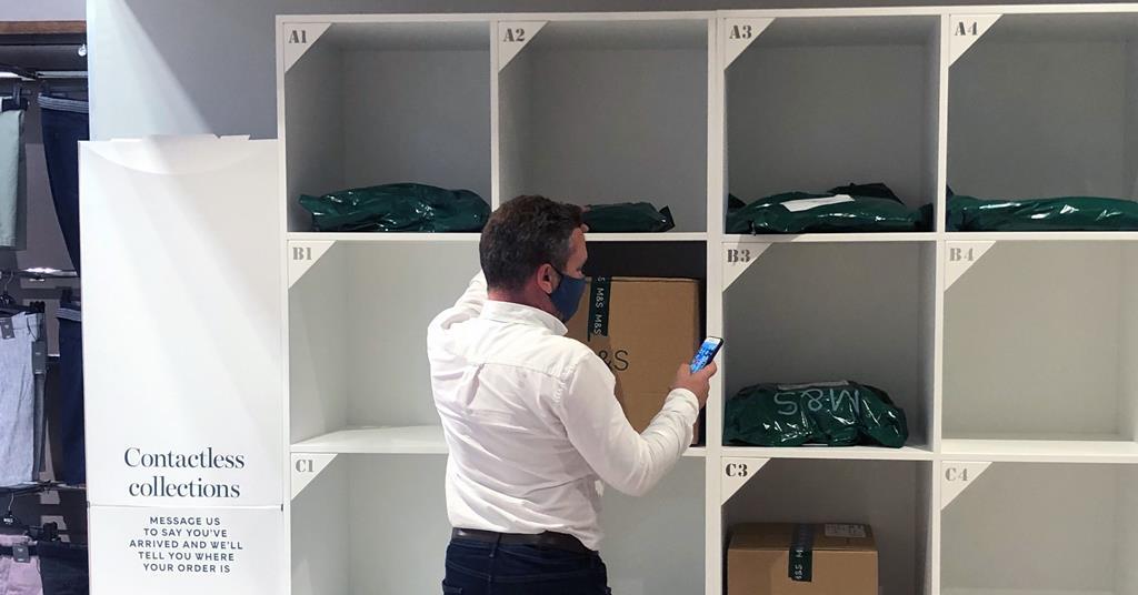 M S Rolls Out Contactless Click Collect Trial To Six Further Stores News The Grocer