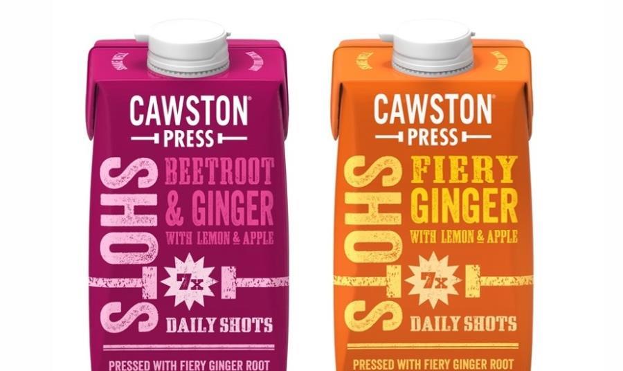 Cawston Press extends into juice shots with ambient duo