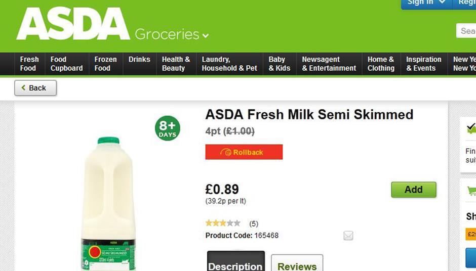 Asda milk price cuts prompt dairy industry warning News The Grocer