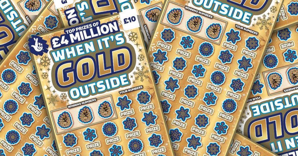 Allwyn doubles top scratchcard jackpot with new £4m game