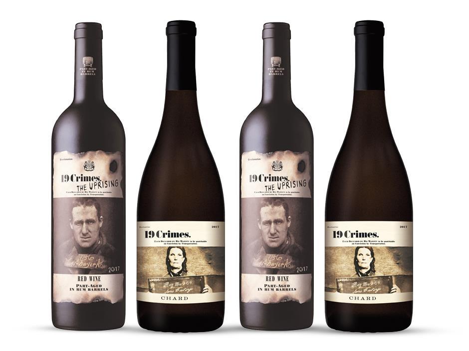 19 Crimes adds two new wines including first white News The Grocer