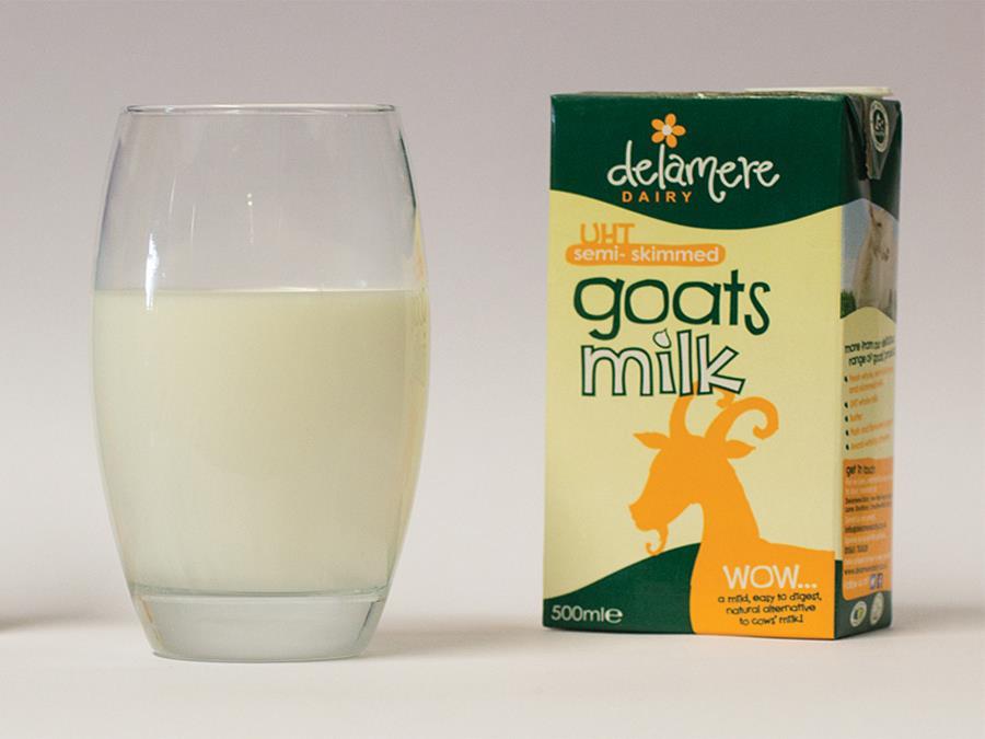Delamere Dairy introduces 500ml UHT goats milk carton News The Grocer