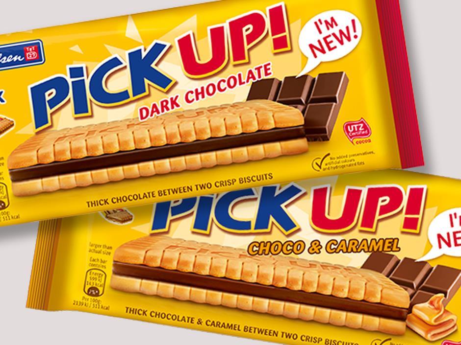 Pick Up chocolate biscuit bars get new flavours News The Grocer