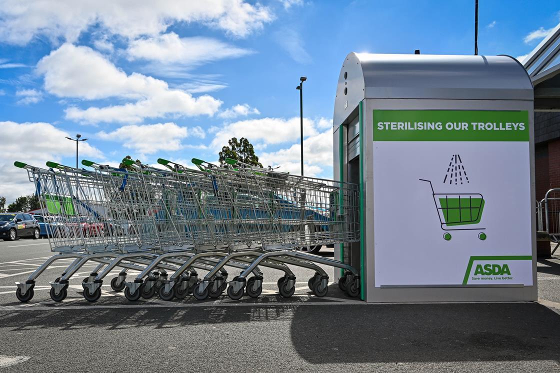 Asda trials trolley washing machine at Morley superstore News The