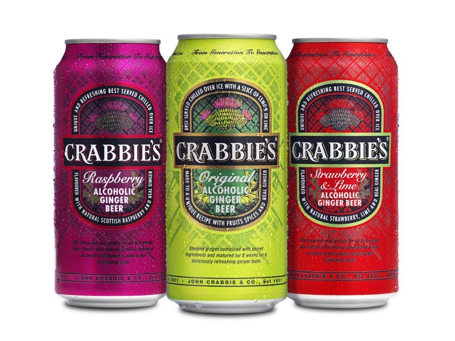 Crabbie's puts flavoured ginger beers in cans News The Grocer