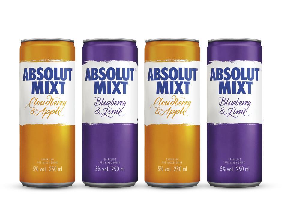 Absolut makes canned RTD debut with Absolut Mixt News The Grocer