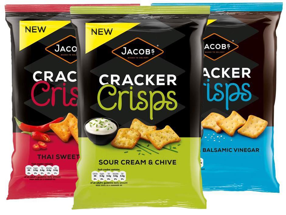 Jacob's launches Cracker Crisps to meet savoury snacks boom News