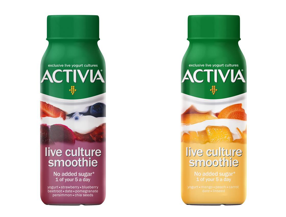 Danone launches new Activia yoghurt smoothies | News | The Grocer