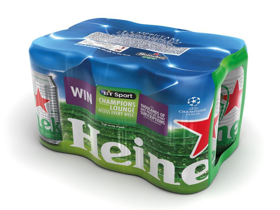 Heineken offers BT Sport prizes in Champions League promo | News | The ...