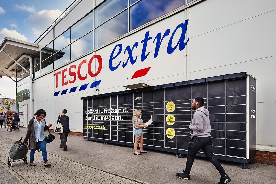Tesco rolling out InPost parcel collection lockers to hundreds of