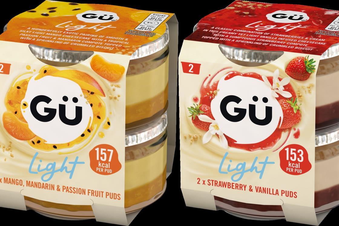 Gü taps health trend with lowercalorie dessert range News The Grocer