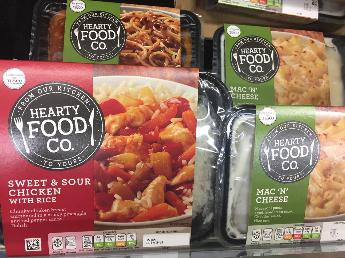 Tesco swaps Everyday Value ready meals for Hearty Food Co brand News The Grocer
