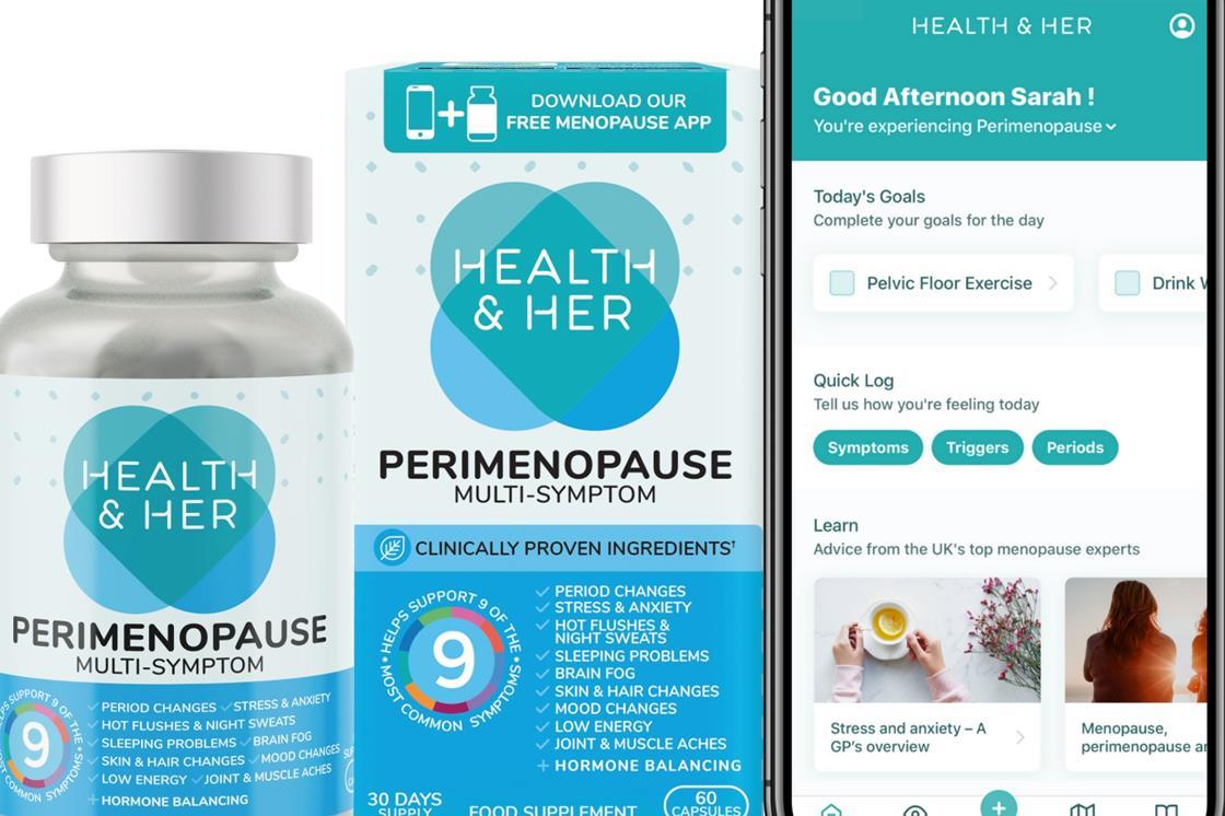 Health & Her claims first with perimenopause supplement and app News