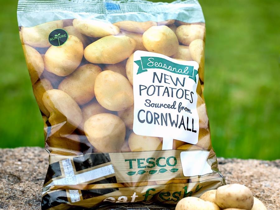 Cornish new potatoes go into Tesco in South West News The Grocer