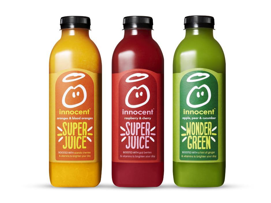 Juices & smoothies Innocent hits the top spot Analysis & Features