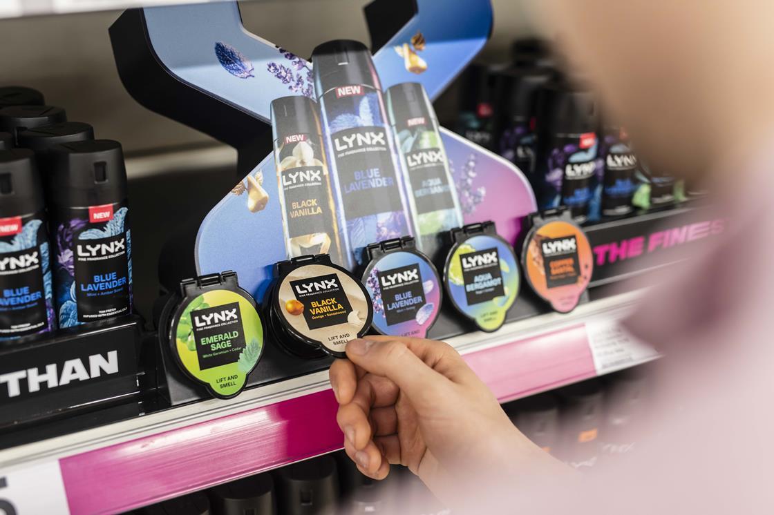 Lynx rolls out ‘lift & smell’ Fine Fragrance Collection testers into ...