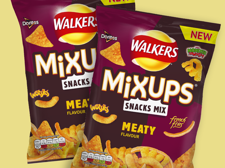 Walkers Mix Ups Gets New Meaty Flavour In Sharing Format News The